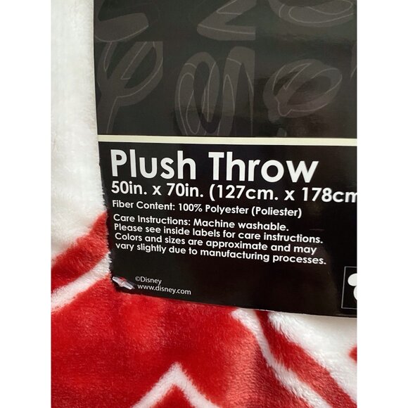 Disney High School Musical East High Wildcats Throw Blanket 50 X 70” White NEW - Picture 4 of 14